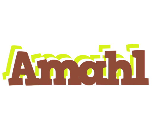 Amahl caffeebar logo