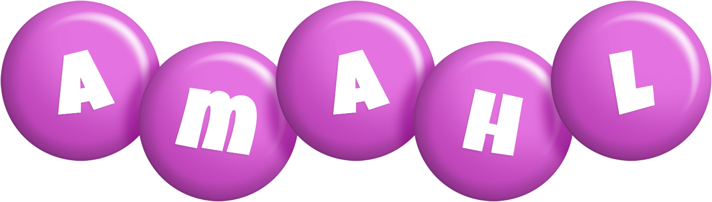 Amahl candy-purple logo