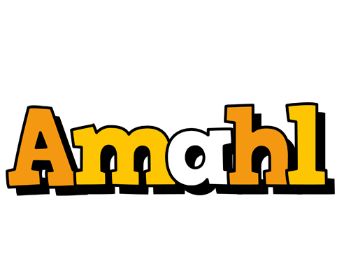 Amahl cartoon logo