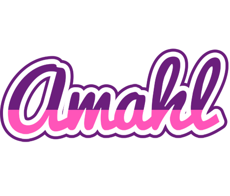 Amahl cheerful logo