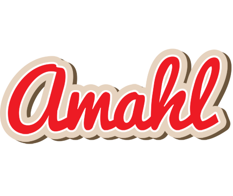 Amahl chocolate logo
