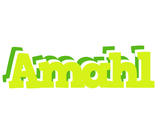 Amahl citrus logo