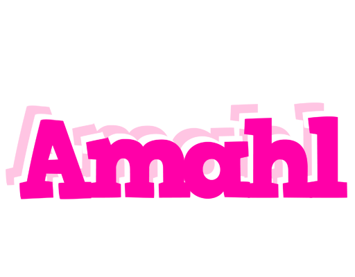 Amahl dancing logo