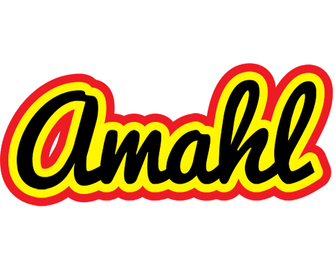 Amahl flaming logo