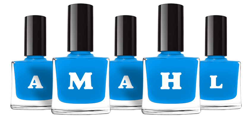 Amahl glossy logo