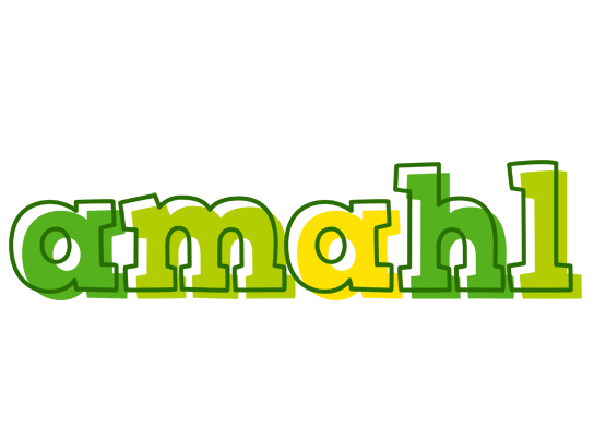 Amahl juice logo