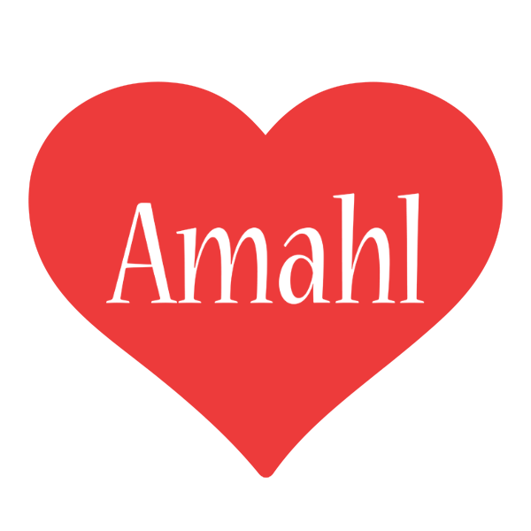 Amahl love logo