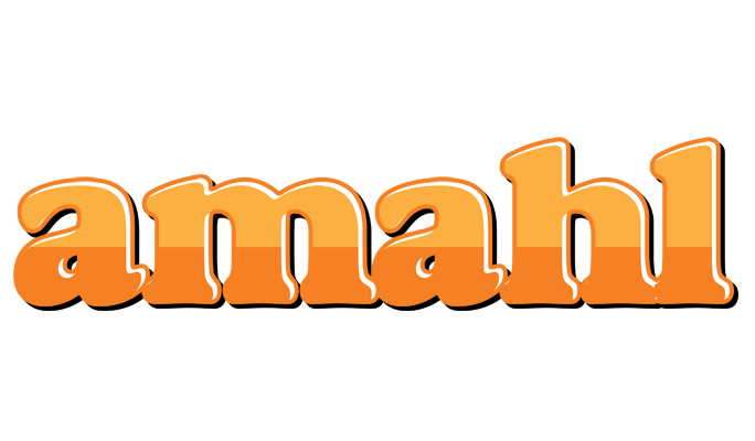 Amahl orange logo