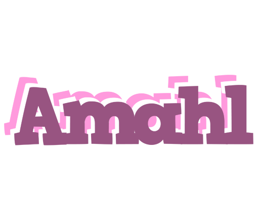 Amahl relaxing logo