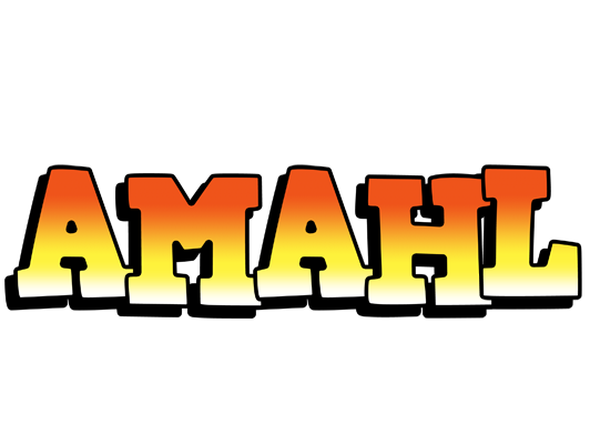 Amahl sunset logo