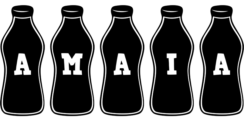 Amaia bottle logo