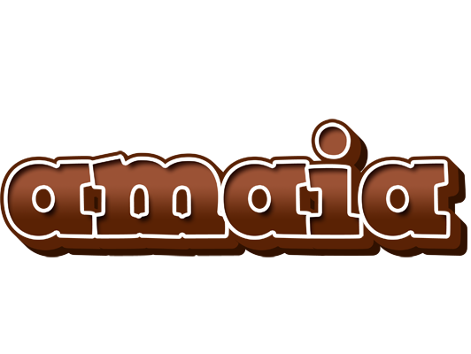 Amaia brownie logo
