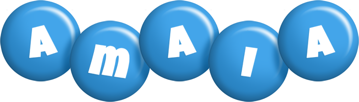 Amaia candy-blue logo