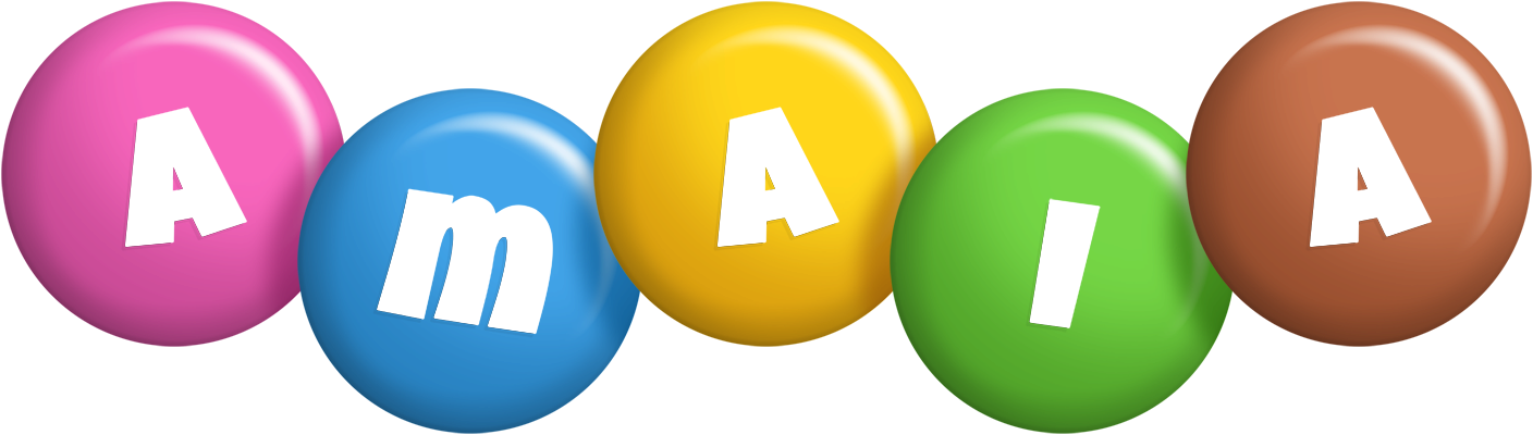 Amaia candy logo