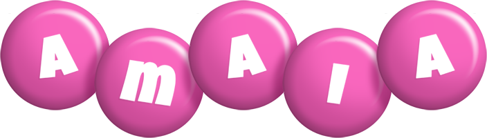 Amaia candy-pink logo