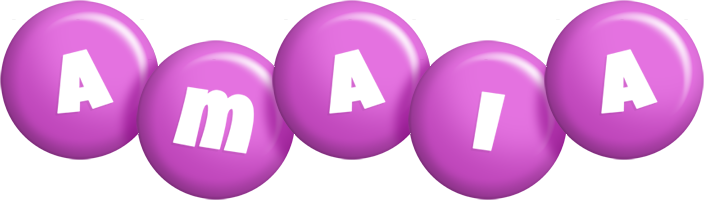 Amaia candy-purple logo