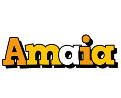 Amaia cartoon logo