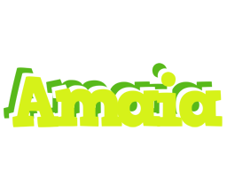 Amaia citrus logo