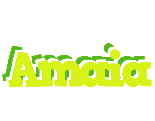 Amaia citrus logo