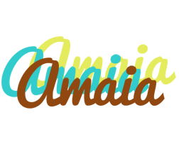 Amaia cupcake logo