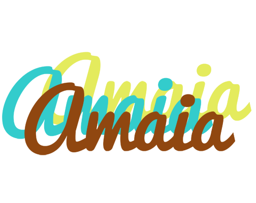 Amaia cupcake logo