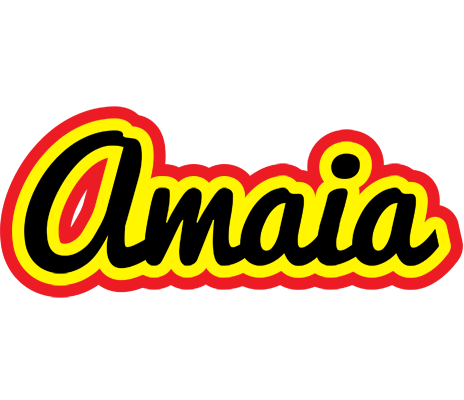 Amaia flaming logo