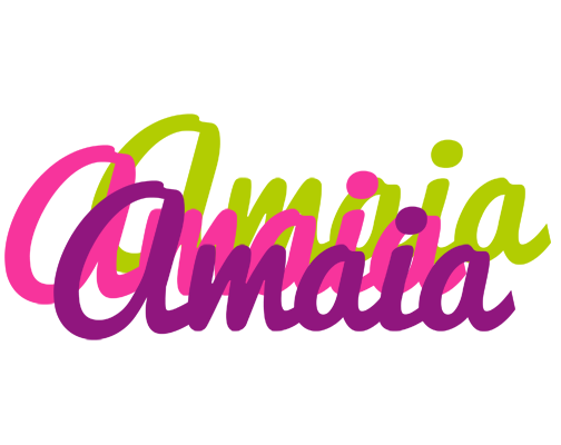 Amaia flowers logo