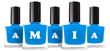 Amaia glossy logo