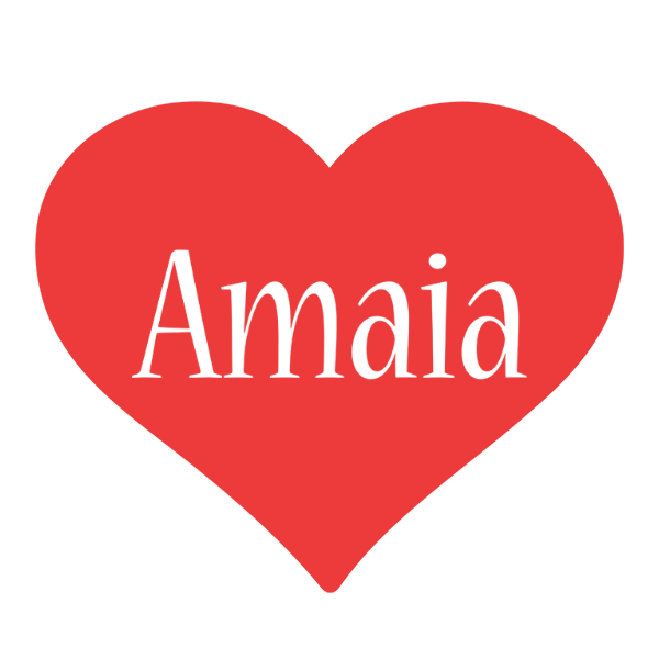 Amaia love logo