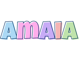 Amaia pastel logo