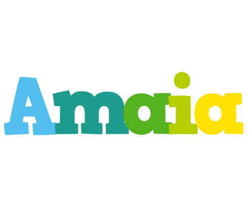 Amaia rainbows logo