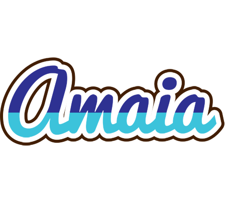 Amaia raining logo