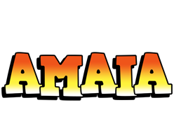 Amaia sunset logo