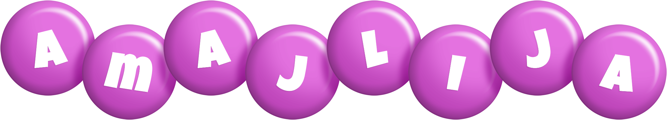 Amajlija candy-purple logo