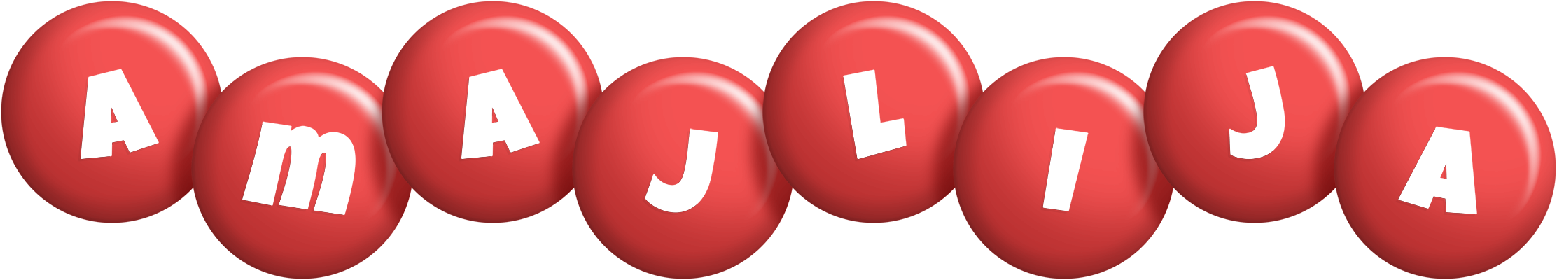 Amajlija candy-red logo