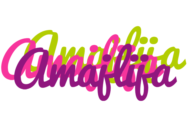 Amajlija flowers logo