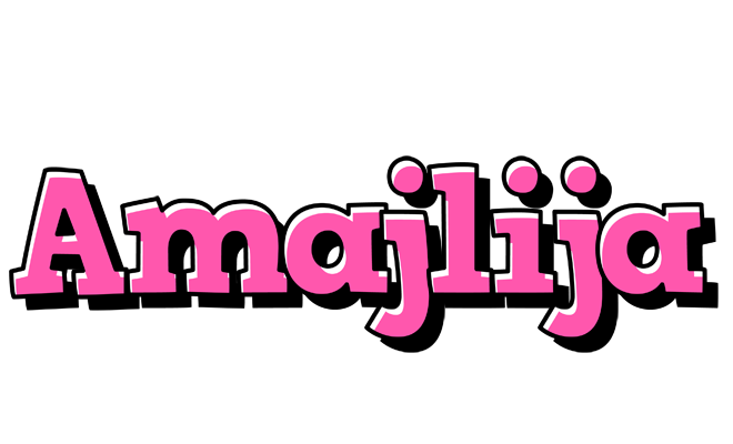 Amajlija girlish logo