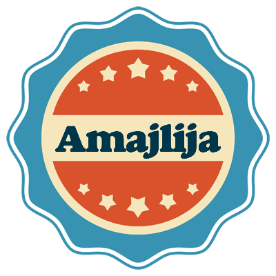 Amajlija labels logo
