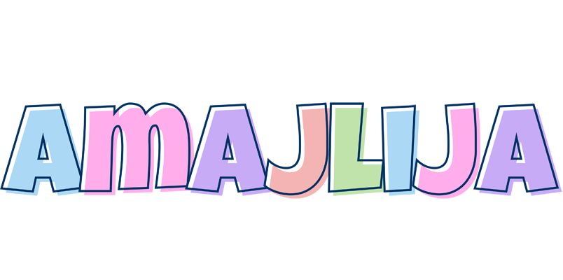 Amajlija pastel logo
