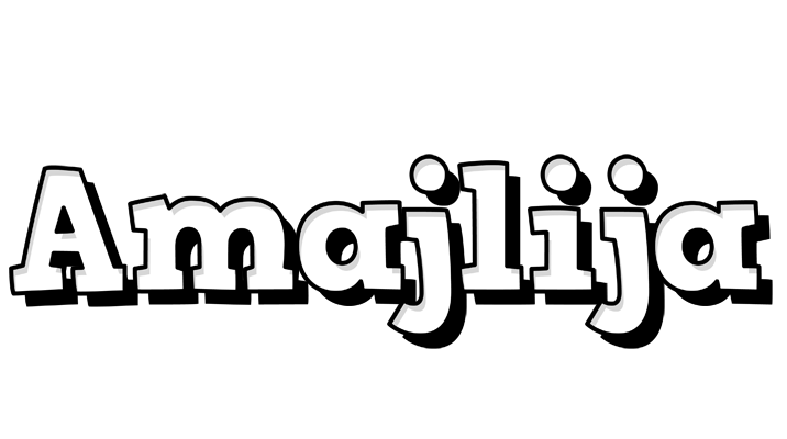 Amajlija snowing logo
