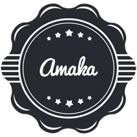 Amaka badge logo