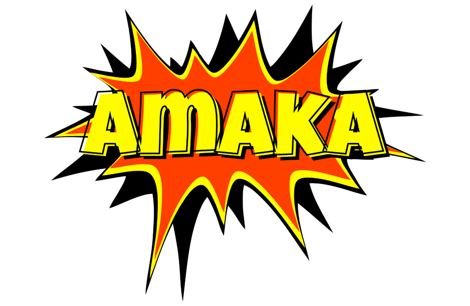 Amaka bazinga logo