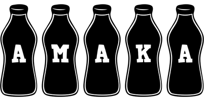 Amaka bottle logo