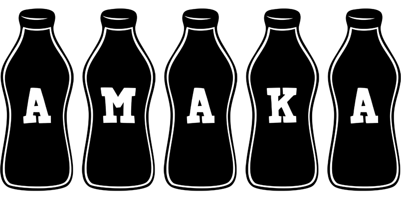 Amaka bottle logo