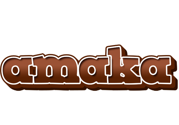 Amaka brownie logo