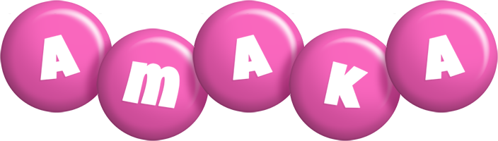 Amaka candy-pink logo