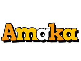 Amaka cartoon logo