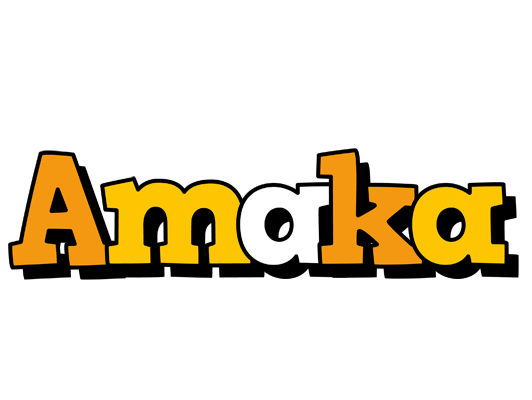 Amaka cartoon logo