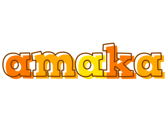 Amaka desert logo