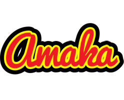 Amaka fireman logo